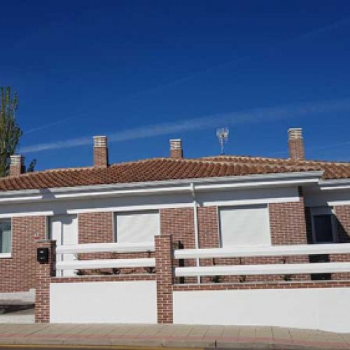 Vivienda unifamiliar de ladrillos